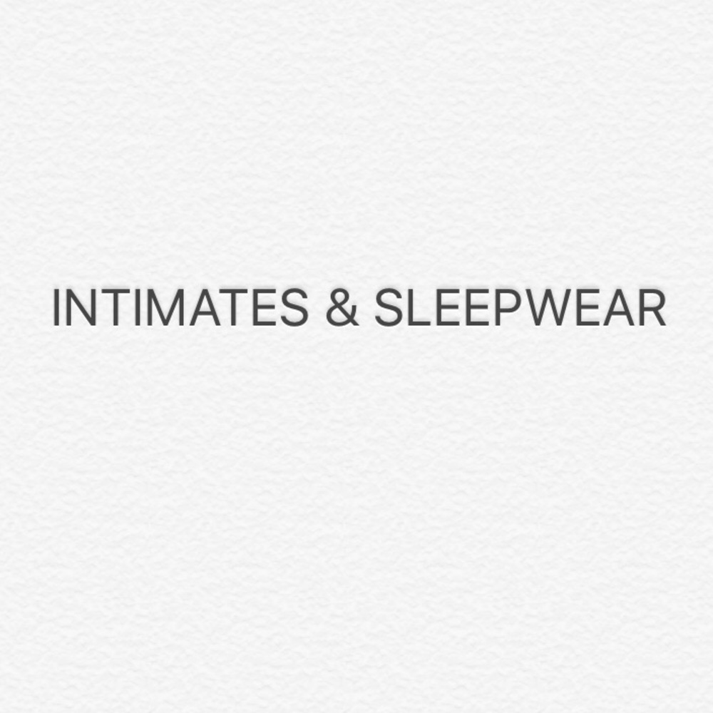 Intimates & Sleepwear